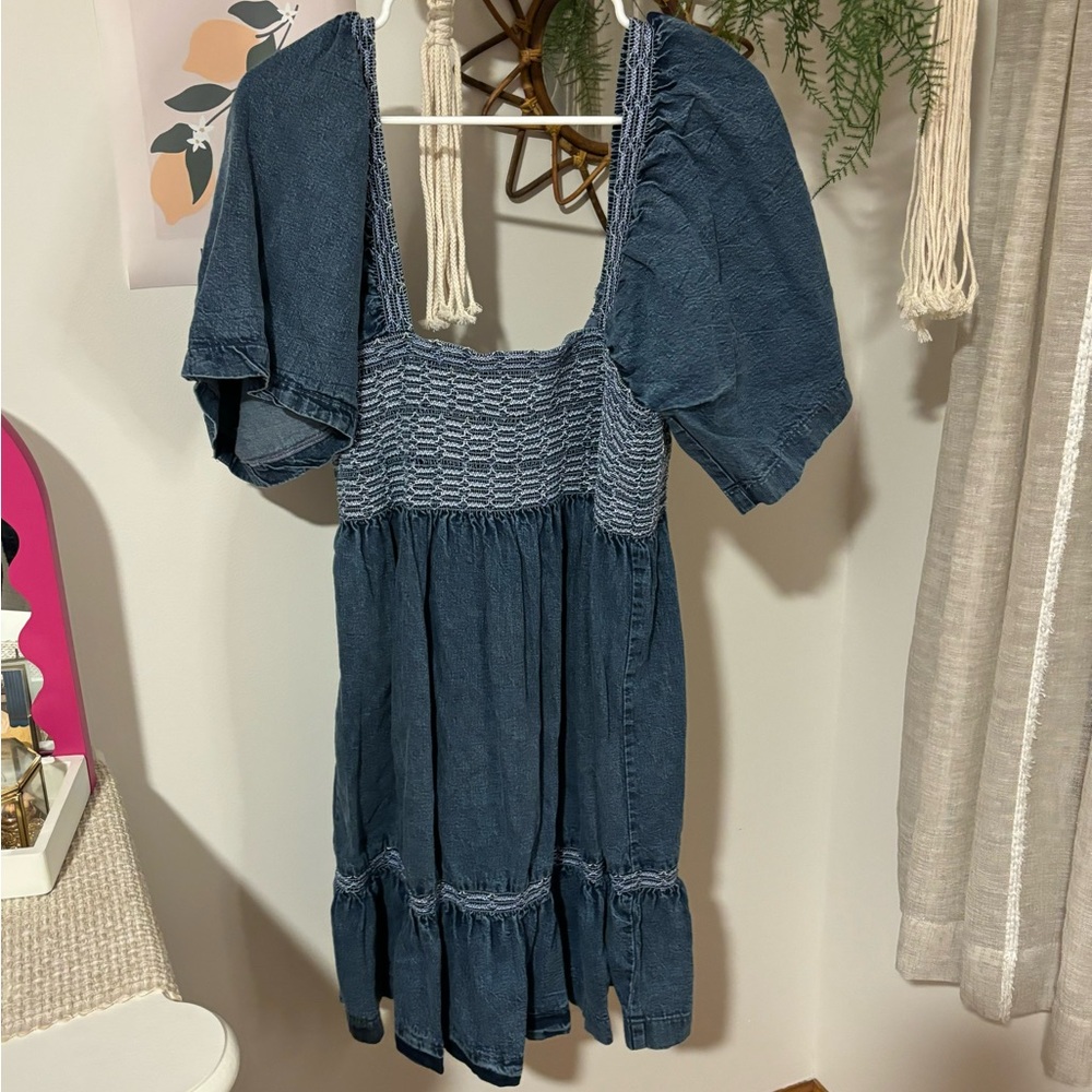 Jean Free People Dress